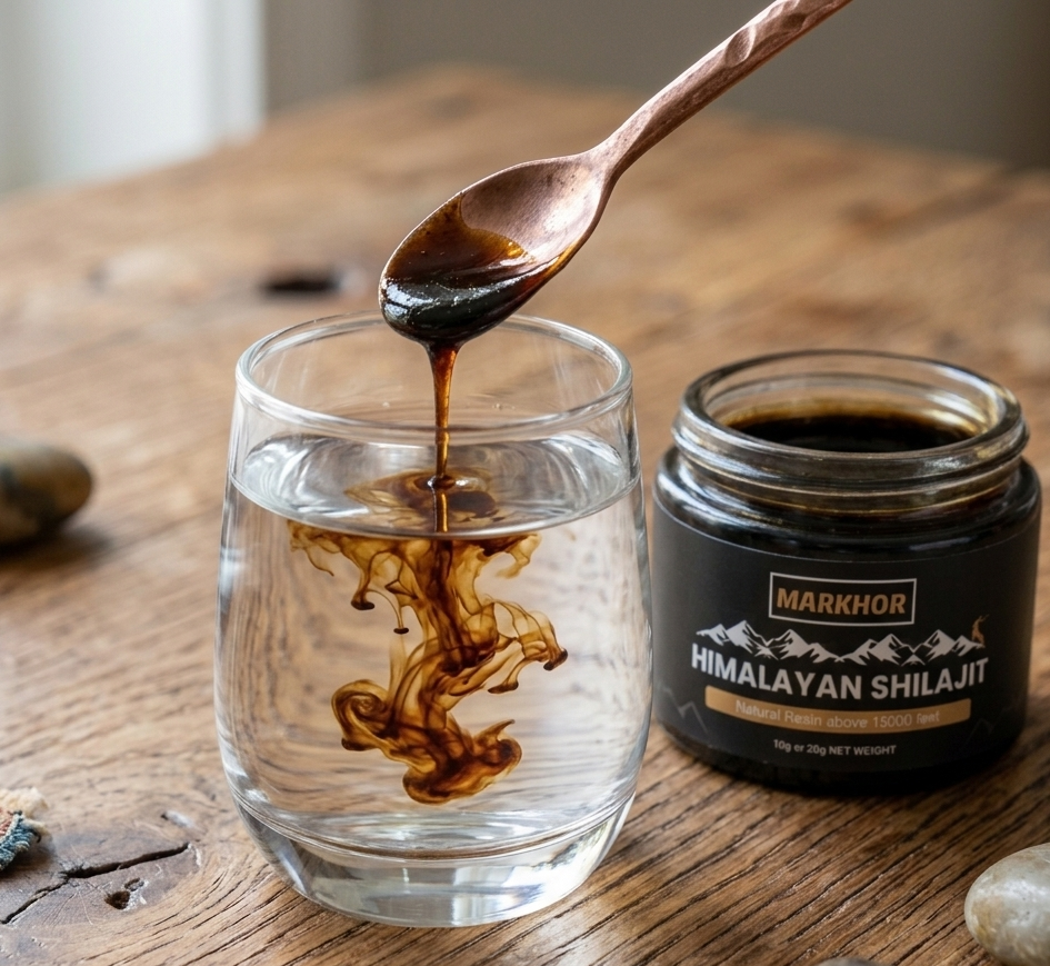 Markhor Himalayan Shilajit Resin | 85+ Trace Minerals & 75% Fluvic Acid | 100% Pure & Organic