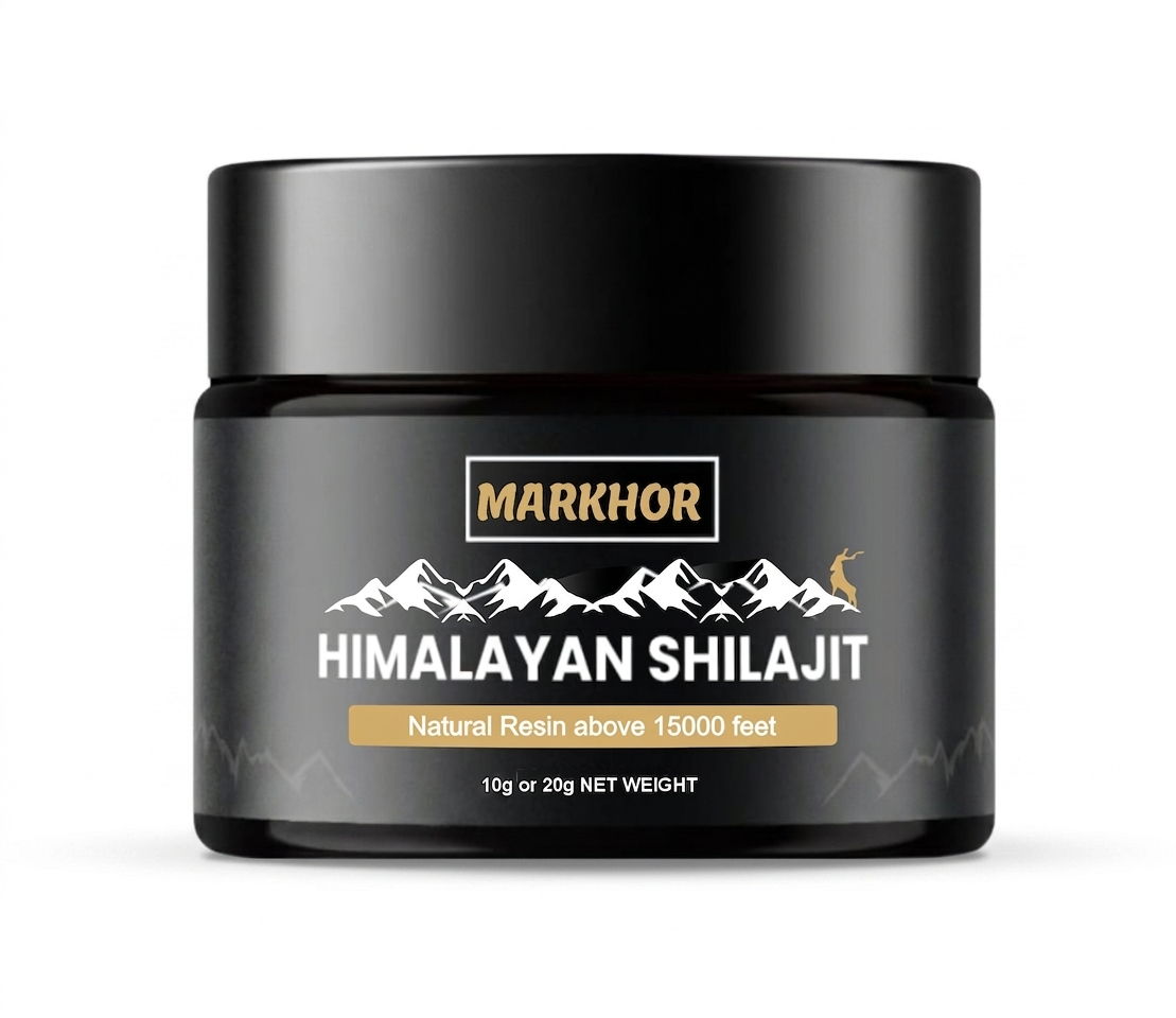 Markhor Himalayan Shilajit Resin | 85+ Trace Minerals & 75% Fluvic Acid | 100% Pure & Organic