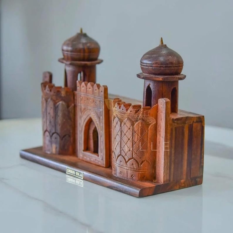 Handcrafted Wooden Lahore Fort Model | Handmade Shahi Qila
