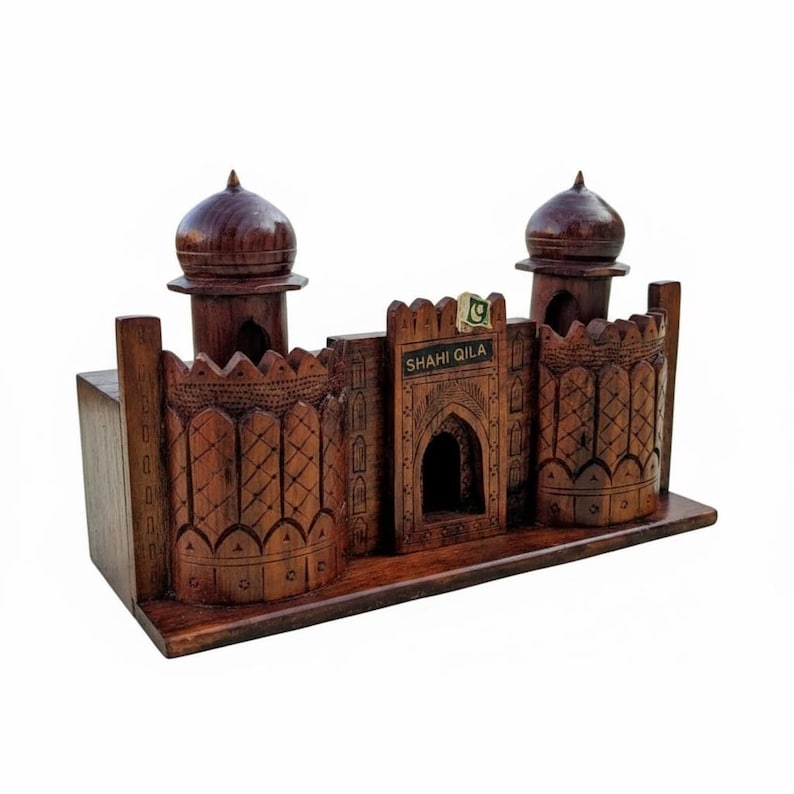 Handcrafted Wooden Lahore Fort Model | Handmade Shahi Qila
